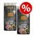 To poser Belcando Dog Food Adult Dinner, 12,5 kg, med teksten 'SUPER PREMIUM QUALITY', 'HOLISTIC NUTRITION', '30% FRISCHES FLEISCH', og et stort rødt procenttegn for tilbud. To poser Belcando Dog Food Adult Dinner, 12,5 kg, med teksten 'SUPER PREMIUM QUALITY', 'HOLISTIC NUTRITION', '30% FRISCHES FLEISCH', og et stort rødt procenttegn for tilbud.