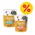 Lot 2 saveurs de friandises Smilla - 2 x 125 g (Ringlies + Crossies) Lot 2 saveurs de friandises Smilla - 2 x 125 g (Ringlies + Crossies)