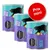 Trois boîtes Cosma Pure Love Snackies Minis Flavour Mix avec silhouettes de chat, texte visible : 'Prix mini' sur un cercle rouge.