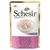 Schesir Adult kattenvoer in jelly, kip met ham. Tekst op verpakking: pollo con prosciutto, chicken with ham, poulet avec jambon, huhn mit schinken, kip met ham.