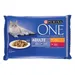 PURINA ONE Junior 4 x 85 g - Adult poulet et bœuf 