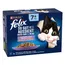 Бонус опаковка Felix As Good As It Looks Senior 48 x 85 г - пиле, говеждо, сьомга, сардини