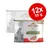 almo nature HFC Natural Chicken and Shrimps, 12×55 g, balení kapsiček pro dospělé kočky, nápis 100 % of profits to animals