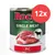Rocco Single Meat vacuno, lata de 800g, pack de 12. Trozo de carne visible y símbolo de vaca sobre fondo verde. Rocco Single Meat vacuno, lata de 800g, pack de 12. Trozo de carne visible y símbolo de vaca sobre fondo verde.