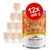 Almo Nature Daily kattenvoer, 12 blikken van 400 g, met kip. Tekst: grain free, con pollo, mit Huhn, with chicken, avec poulet, met kip. Merknaam: almo nature.