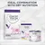 CONCEPT FOR LIFE VETERINARY DIET RENAL per gatti, confezioni di crocchette, bustina 'RENAL WITH CHICKEN' e lattina. Testo in inglese: 'Ideal combination with dry nutrition'.