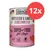 MAC's Super Food for Dogs, Kopf Fleisch & Karotten, Made in Germany, Alleinfuttermittel für Hunde, 93% Rind, getreidefrei. Packung mit 12 Dosen.