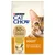 PURINA CAT CHOW Adult, 50% tierisches Protein, reich an Huhn, mit natürlichem Präbiotikum. Verpackung zeigt Katzenbild und Huhnsymbol.
