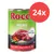 Rocco Menu Dose, Rind mit Gemüse und Reis, 400g. Packungseinheit: 24x. Mit Gemüse.