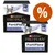 PURINA PRO PLAN FortiFlora Feline Probiotikum, 30 darab. A képen két, macskás motívummal ellátott termékcsomagolás és egy százalékjel látható, amely a kedvezményt jelzi.
