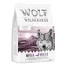 Wolf of Wilderness -ruokapussi - oheen: Wolf of Wilderness -kuivaruoka Wild Hills (400 g) (ei sisällä ruokapussia)