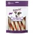 Confezione di snack per cani Dokas Kau-Twister, visibili stick intrecciati. Testo: Rinderhaut, Entenherz & Entenbrustfilet. Immagine di un cane sulla confezione.