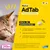 Nuevo AdTab comprimidos masticables. ¡Fácil de administrar! Pequeño, masticable y con sabor delicioso. 100 % administración exitosa en gatos. Administrar vía oral 1 vez al mes.