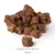 Morceaux de friandises pour animaux en forme de cubes, taille indiquée : 1,5 cm