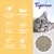 Tigerino Premium. Arcilla natural de bentonita, superabsorbente y eficaz, muy bajo en polvo, aglomeración inmediata, control rápido de los olores, con olor a vainilla.
