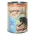 Feringa wet food for cats, salmon with asparagus variety, 400g can, for adult cats. Inscription: Homemade taste begins with love.