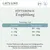 Tableau d’alimentation pour chats Cat’s Love : 2–3 kg 100–200 g, 4–5 kg 150–270 g, 6–8 kg 250–400 g par jour. Texte en allemand.