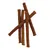 Several brown chew snacks in stick form, suitable as treats or rewards for pets.