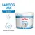 Royal Canin Babydog Milk 0–2 maanden, 5 x 400g. Tekst: 'Vanaf de geboorte tot het spenen', 'Eenvoudig aan te maken'. Afbeelding van een puppy en fles met maatschep. Royal Canin Babydog Milk 0–2 maanden, 5 x 400g. Tekst: 'Vanaf de geboorte tot het spenen', 'Eenvoudig aan te maken'. Afbeelding van een puppy en fles met maatschep.