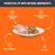 Image highlights 100% natural ingredients, freshly prepared chicken, beneficial botanicals, no preservatives or colours, and grain free features of the product.