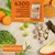 Nature’s Variety. 630G FRUTAS, VERDURAS, VEGETALES Y SUPER ALIMENTOS EN NUESTRO PACK DE 2 KG — текст на испанском языке, изображение упаковки и ингредиентов: брокколи, морковь, яблоко, нут.