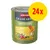 animonda GranCarno Superfoods dåse med teksten: Huhn + Spinat, Himbeeren, Kürbiskerne. Stor gul cirkel med rød tekst: 24x