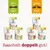 GimCat Snacks für Katzen: Soft Snack und Crunchy Snack. Sorten: Ente Blaubeeren, Huhn Thymian, Lachs Petersilie, Truthahn Cranberries, Huhn Rosmarin, Ente Katzenminze. Raschelt doppelt gut!