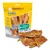 Hansepet Cookies Delikatessen für Hunde, Pures Hühchenfilet. Tørrede kyllingefileter foran gul pose med synlig tekst om fødevarekvalitet og let fordøjelighed.