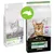 Twee verpakkingen Purina Pro Plan Sterilised Adult 1+ kattenvoer, links oud ontwerp, rechts nieuw ontwerp met kat en groene pijl ertussen. Tekst: isfm, NO1 Turkey, Renal Plus.