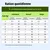 Tableau d'alimentation pour une alimentation mixte humide/sèche : rations journalières recommandées en sachets et en grammes de croquettes selon le poids et l'état corporel de 2 à 10 kg. Tableau d'alimentation pour une alimentation mixte humide/sèche : rations journalières recommandées en sachets et en grammes de croquettes selon le poids et l'état corporel de 2 à 10 kg.