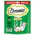 Dreamies MEGA PACK, 180 g, à la saveur de cataire, moins de 2 kcal par friandise, vitamines et minéraux. Texte en allemand et français sur l’emballage. Dreamies MEGA PACK, 180 g, à la saveur de cataire, moins de 2 kcal par friandise, vitamines et minéraux. Texte en allemand et français sur l’emballage.