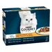 5 x Gourmet Perle Wet Cat Food - 4 + 1 Free! * - Connoisseur's Duo in Gravy (60 x 85g)