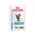 Royal Canin Veterinary Skin & Coat, dünne Stücke in Sosse. Verpackung mit Katzenabbildung.