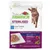 Natural Trainer Sterilised cat food with tuna, cranberry extract and pea fibre. Chunks in gravy for adult cats from 1 year. Free from colourants, preservatives and flavourings.