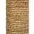 Braided natural material made from brown plant fibres, suitable for scratching post or furniture covering.