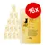 Confezione da 16 bustine di catz finefood N°7, 85 g ciascuna. Etichetta visibile con logo gatto nero e testo descrittivo sul fronte della confezione.