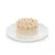 Chicken terrine on a white plate, ready to serve. Product image shows the texture and presentation of the food.