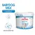 Royal Canin Babydog Milk, 5 x 400 g, für Welpen von Geburt bis zur Entwöhnung. Einfache Zubereitung mit Dosierungssymbolen und Flaschenabbildung.