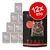Cat's Love Adult Rind Pur, 12x85g. Ποιότητα premium, 71% βοδινό, με Ωμέγα 3 & 6, χωρίς δημητριακά, με ταυρίνη & βιταμίνες, 100% φυσικό.