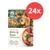Pure Nature Premium Feuchtnahrung Huhn & Fasan mit Petersilie, 24x Packungen. 70% Fleischanteil, 0% künstliche Zusätze.