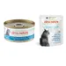 12 x 70 g Almo Nature HFC Natural + 6 x 50 g Hydration Help gratis! - Thunfisch, Huhn & Käse + Ziegenmilch