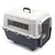 Cage de transport sur roulettes Feria pour chien - taille 4: S, anthracite/beige