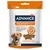 Advance Weight Control Snack, complément pour plans de perte de poids, faible en matières grasses 2 %, sachet de 150 g. Biscuits visibles avec marque Advance.