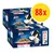 Felix So gut wie es aussieht, confezione da 88 buste maxi formato assortite in gelatina per gatti. Testo visibile: 44 Beutel Jumbo Pack, 88x su cerchio giallo. Felix So gut wie es aussieht, confezione da 88 buste maxi formato assortite in gelatina per gatti. Testo visibile: 44 Beutel Jumbo Pack, 88x su cerchio giallo.