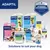 Adaptil range including Calm, Junior, Chew, and Transport products with text: Veterinary recommended, clinically proven, solutions to suit your dog.