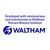 Testo in inglese: Developed with veterinarians and nutritionists at Waltham Petcare Science Institute. WALTHAM.