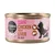 Cosma Asia Kitten Chicken with Liver in Jelly. Katzenfutter für Kätzchen mit Huhn und Leber, dargestellt durch Icons von Huhn und Leber auf rosa Hintergrund.