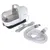 kooa pet care device with transparent container, green handle, power cable and flexible hose. Suitable for cleaning or caring for pets.