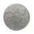 Pelota gris de fieltro para mascotas, superficie texturizada visible. No se muestra marca ni texto en el producto.