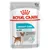 Royal Canin Urinary Care hondenvoer, 85 g. Voor alle maten. Tekst: urinary tract health. Afbeelding van een kleine hond en symbool met druppel en meetglas zichtbaar op verpakking.